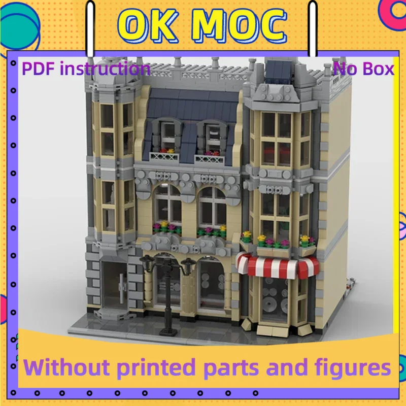 Diy Electronics Stores - Moc Building Blocks Street View Model
