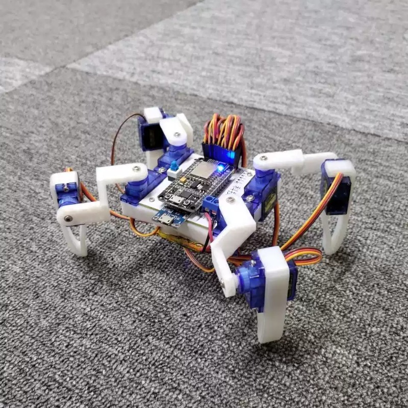 Diy Electronics Stores - Everbright Store Quadruped Spider Bionic Robot