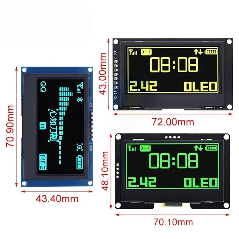 2.42 Inch 2.42 OLED Display Mo - огляд і ціна Oled Display Module