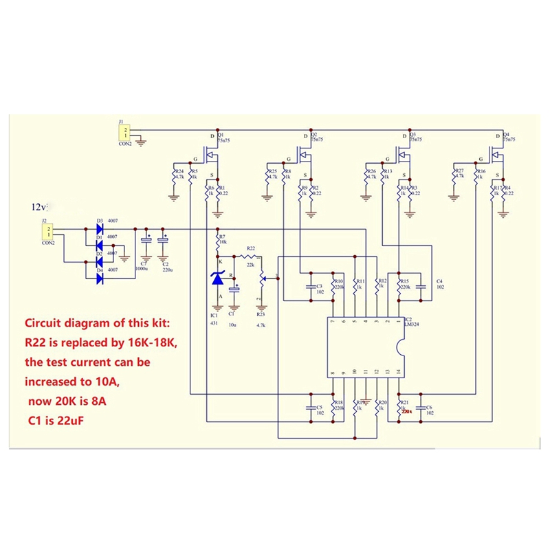 DIY Kits 150W 10A Battery Capa - огляд і ціна Diy Electronic Load