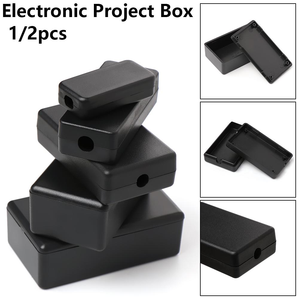 Durable 1/2 Pcs Black ABS Plas - огляд і ціна Diy Waterproof Electronics