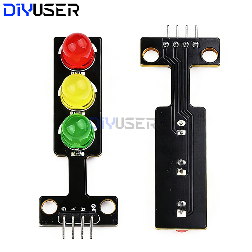 LED Traffic Light Module 5V Di - огляд і ціна Diy Electronics Raspberry Pi