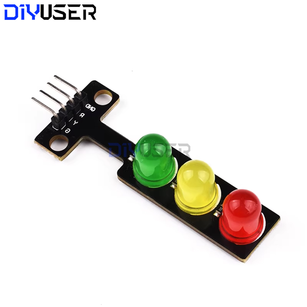 LED Traffic Light Module 5V Di - огляд і ціна Diy Electronics Raspberry Pi