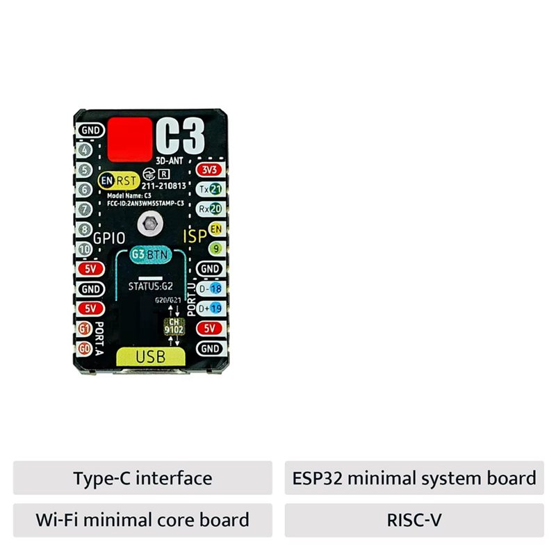 A99E-ESP32-C3 Development Boar - огляд і ціна Esp32 Wifi Bluetooth