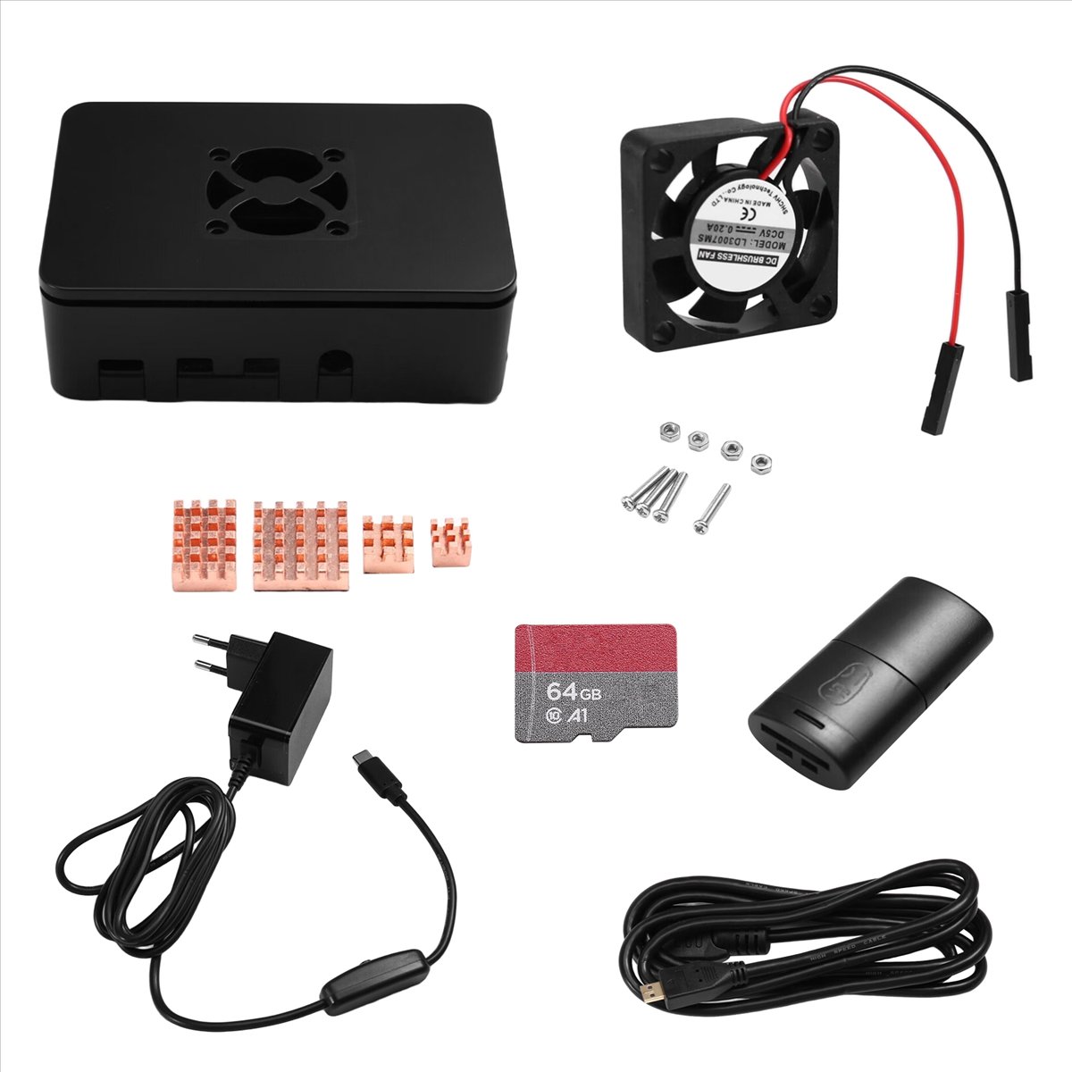 A73T For Raspberry Pi 4B Kit w - огляд і ціна Diy Electronics Raspberry Pi