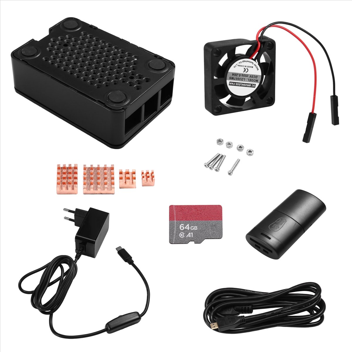 A73T For Raspberry Pi 4B Kit w - огляд і ціна Diy Electronics Raspberry Pi