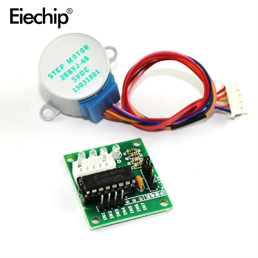 28BYJ-48 DC 5V Reduction Step  - огляд і ціна Stepper Motor 28Byj
