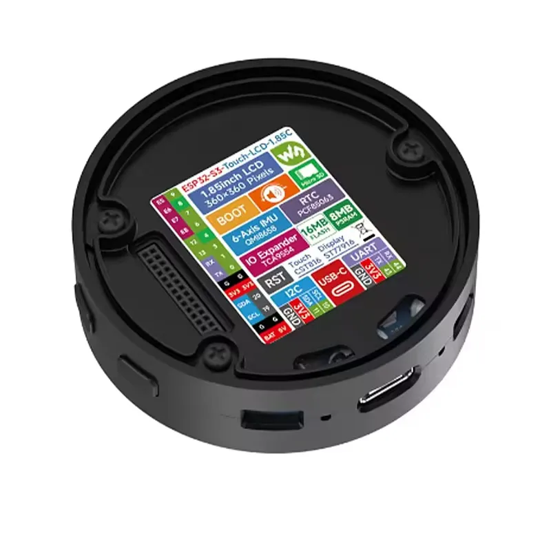 ESP32-S3 1.85 Inch Round Touch - огляд і ціна Esp32 Wifi Bluetooth