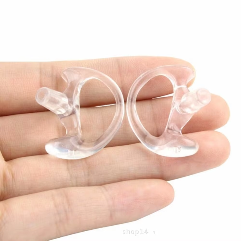 2PCS Ear Molds Soft 2-Way Radi - огляд і ціна Diy Electronics Radio