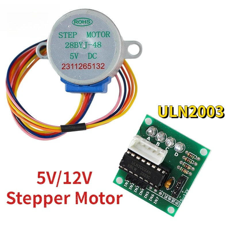 1PCS 5V/12V 28BYJ-48 Stepper M - огляд і ціна Stepper Motor 28Byj