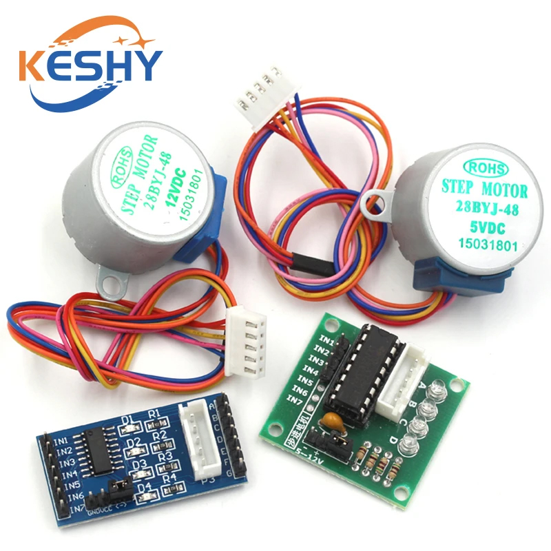 5V 4-Phase 28BYJ-48 DC Gear St - огляд і ціна Stepper Motor 28Byj