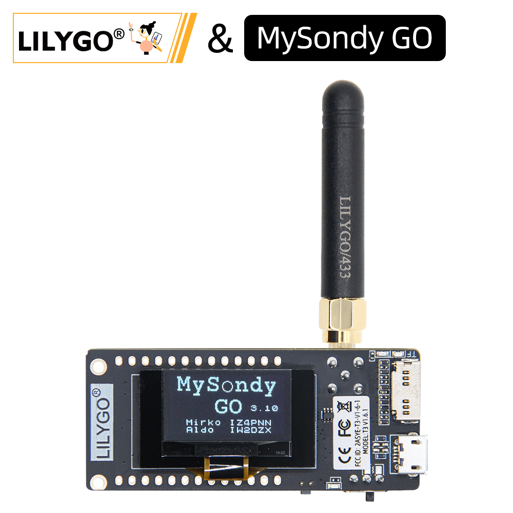 LILYGO® MySondy GO LoRa32 V2.1 - огляд і ціна Oled Display Module