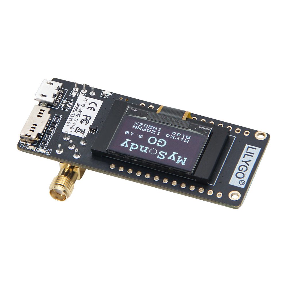 LILYGO® MySondy GO LoRa32 V2.1 - огляд і ціна Oled Display Module