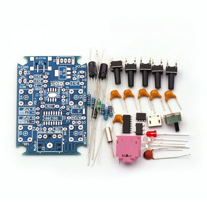 [NEW A09R!】 Wireless Stereo FM - огляд і ціна Diy Electronics Radio