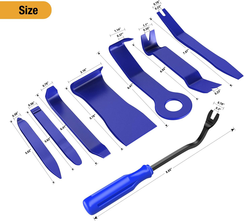 8PCS Auto Trim Scratch Removal - огляд і ціна Diy Electronics Radio